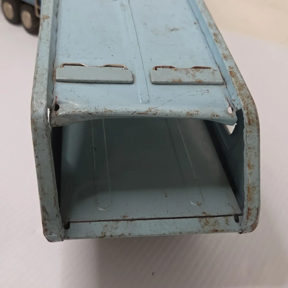Vintage 1960s SSS International Japan Toy Truck Car Carrier 23